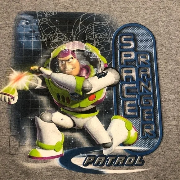 Disney Boys‎ Toy Story Buzz Lightyear Tee Size Med - Picture 2 of 6